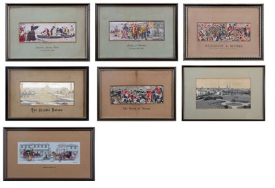 Lot 324 - A collection of Stevengraph silk work pictures...