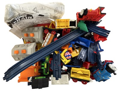 Lot 415 - One box: Vintage TOMY train set