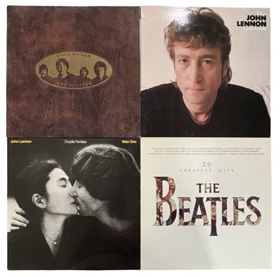 Lot 98 - THE BEATLES/ JOHN LENNON: Four 12'' vinyl LPS,...