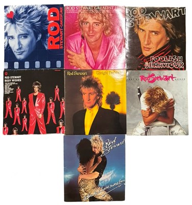Lot 100 - ROD STEWART 12'' vinyl LPs, to include:...