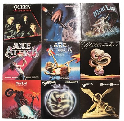 Lot 106 - HEAVY METAL/HARD ROCK 12'' vinyl LPs, to...