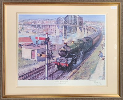 Lot 81 - CUNEO (T); CORNISH RIVIERA EXPRESS, SIGNED LIMITED EDITION