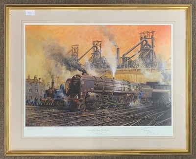 Lot 53 - CUNEO (T); LAST OF THE STEAM WORKHORSES SIGNED LTD ED PRINT