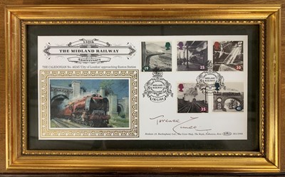 Lot 54 - CUNEO SGN THE MIDLAND RAILWAY FDC. 18/1/94 EUSTON POSTMARK