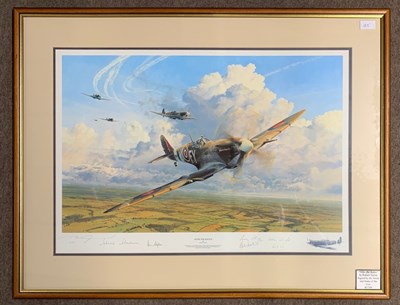 Lot 45 - TAYLOR (R): AFTER THE BATTLE', SGND SPITFIRE PORTFOLIO LTD ED