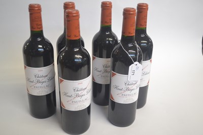 Lot 171 - Chateau Haut-Bages Liberal, Pauillac Grande...