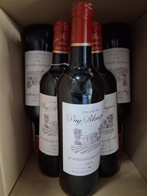 Lot 170 - Chateau Puy-Blanquet, St Emillion Grande Cru,...