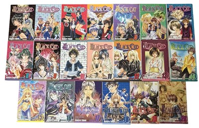 Lot 185 - MANGA INTEREST: KENTARO YABUKI: BLACK CAT,...