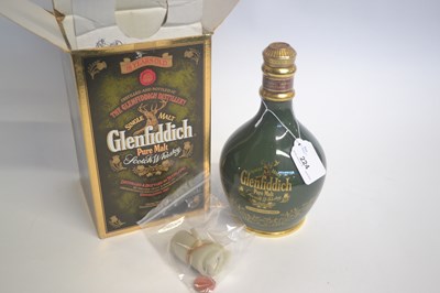 Lot 224 - Glenfiddich Pure Malt Scotch Whisky 18 Years...