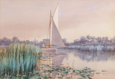 Lot 457 - Stephen John Batchelder (1849-1932), 'Evening...