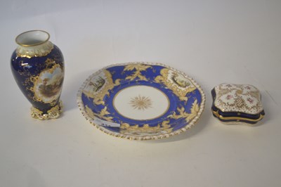 Lot 434 - Coalport Vase by E O Ball