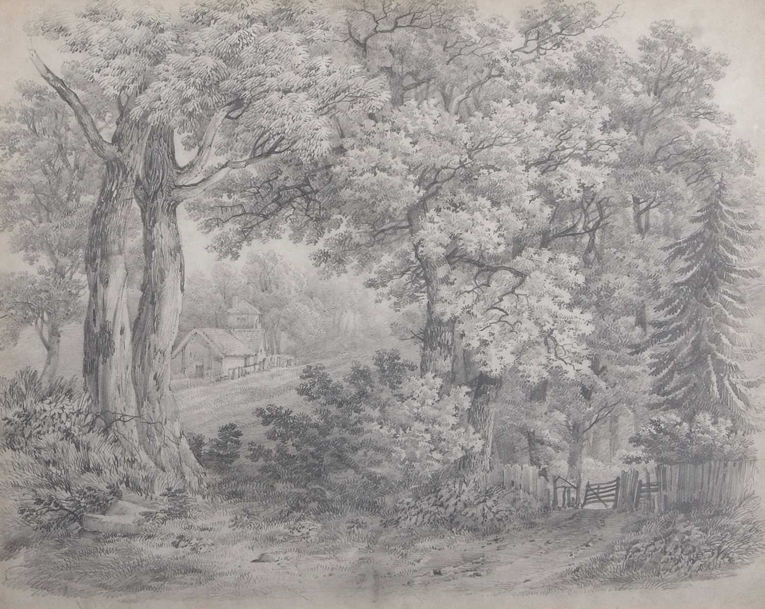Lot 458 - British School, 19th century, View through...