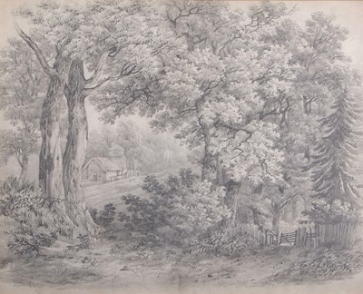 Lot 458 - British School, 19th century, View through...