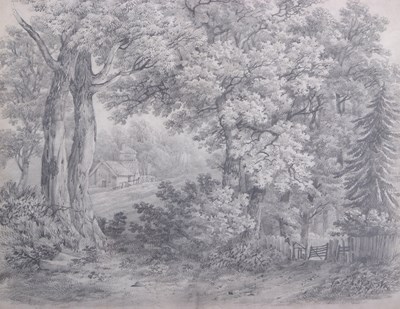 Lot 458 - British School, 19th century, View through...