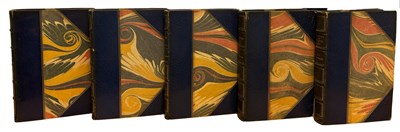 Lot 397 - ROBERT LOUIS STEVENSON BINDINGS: 5 Titles:...