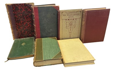 Lot 774 - MIXED NOVELS, POETRY, LECTURES: 7 Titles:...