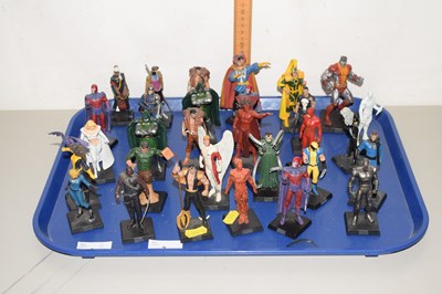 Lot 2 - A collection of Marvel painted figures