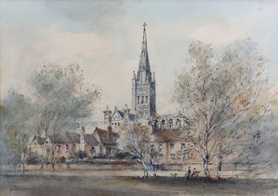Lot 433 - Arthur E. Davis RBA (1893-1988), 'Norwich...