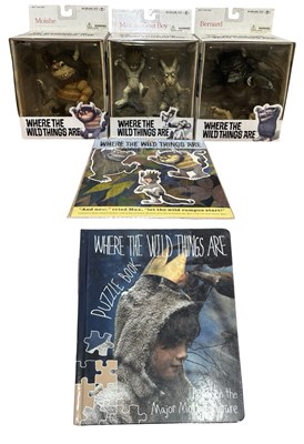 Lot 54 - WHERE THE WILD THINGS ARE: 3 boxed collectible...