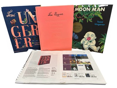 Lot 133 - TOMI UNGERER: 2 Titles: MOON MAN, London,...