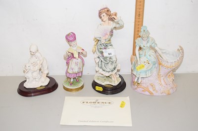 Lot 84 - Mixed Lot: Various continental figurines