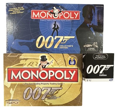 Lot 67 - JAMES BOND GAMES: Monopoly 50th Anniversary,...