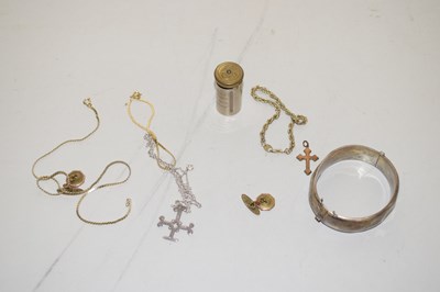 Lot 133 - Mixed Lot: Various necklaces, bangles etc