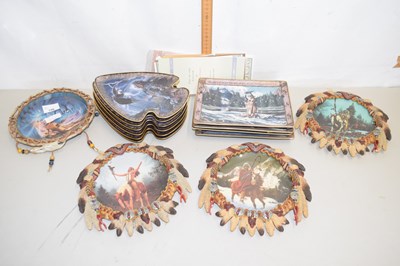 Lot 156 - A group of various decorative plates with...