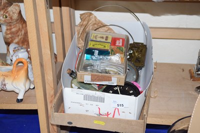 Lot 515 - Assorted clock parts