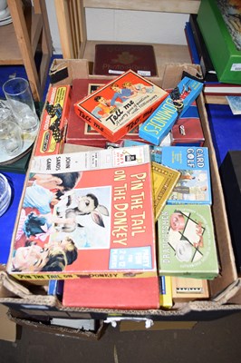 Lot 534 - Box of assorted board games and similar