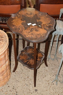 Lot 273 - A poker work occasional table