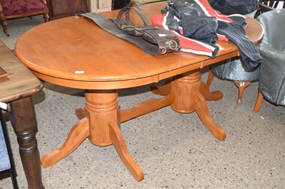 Lot 304 - Modern pedestal dining table