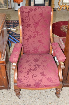 Lot 324 - A late Victorian armchair