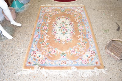 Lot 333 - Chinese floral pattern rug