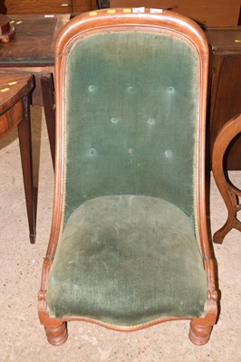 Lot 349 - A Victorian nursing chair