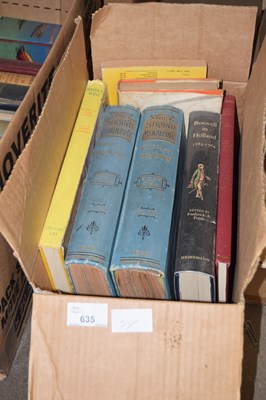 Lot 635 - Books to include The Strand magazine 1898 and...