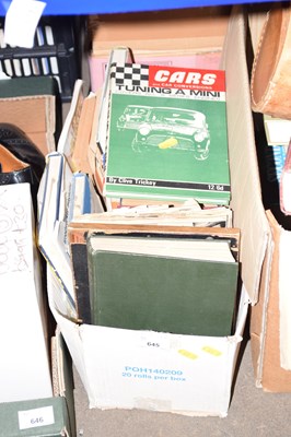 Lot 645 - Assorted books