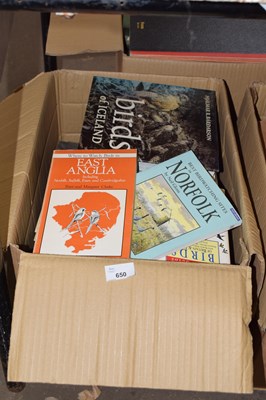 Lot 650 - Books to include ornithology