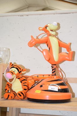 Lot 657 - Tigger telephone