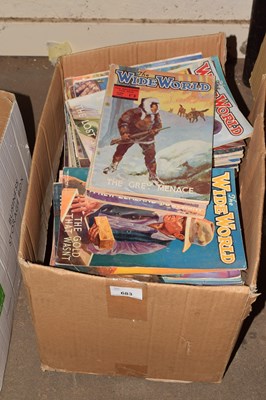 Lot 683 - The Wide World magazines