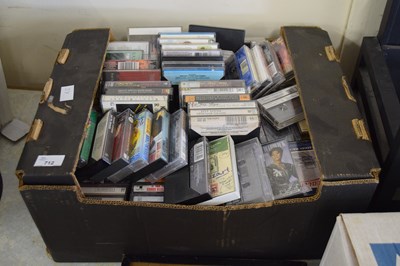 Lot 712 - Box of cassettes