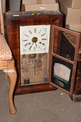 Lot 801 - A Jerome & Co wall clock