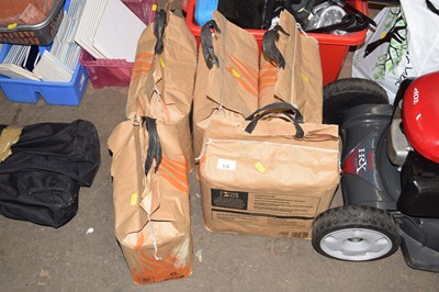 Lot 825 - Five bags of coffee logs