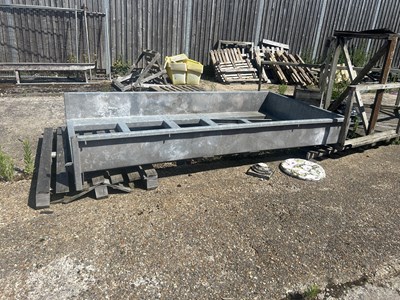 Lot 84 - Galvanised Trailer Frame