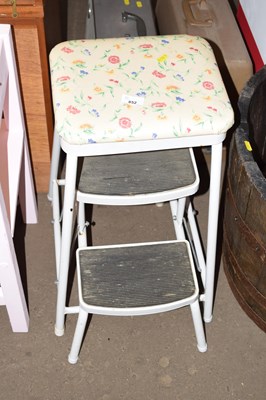 Lot 852 - A step stool