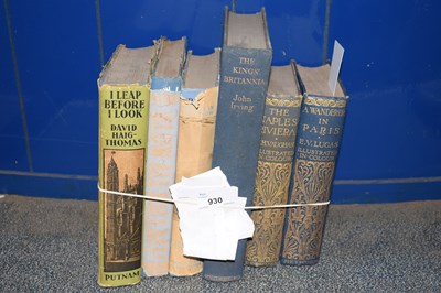 Lot 930 - Books to include Kings Britannia and others