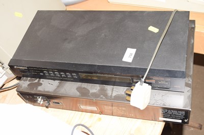 Lot 758 - A Technics CD player and  Pioneer Synthesizer...