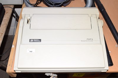 Lot 760 - A Smith Corona word processor