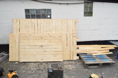 Lot 934 - Quantity of wooden panels