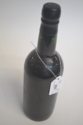 Lot 205 - A single bottle of Taylors Port 1966 (no label)